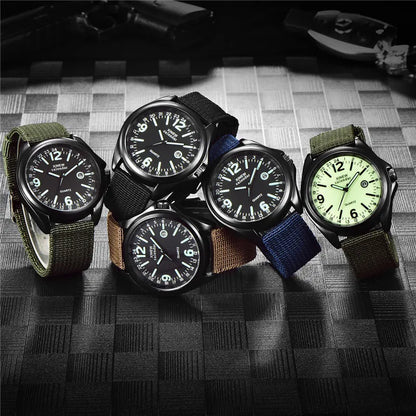 Original XINEW Brand Men Watches Black Students Boys Fashion Casual Nylon Band Sports Date Quartz Watch Relogios Masculinos 2025