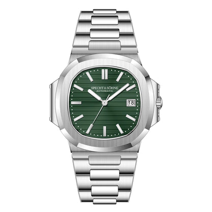 New Specht&Sohne Men's Watches Mechanical Watch Japan Miyota 8215 Movt Rose Gold Stainless Steel Classic 5711 Watch Waterproof