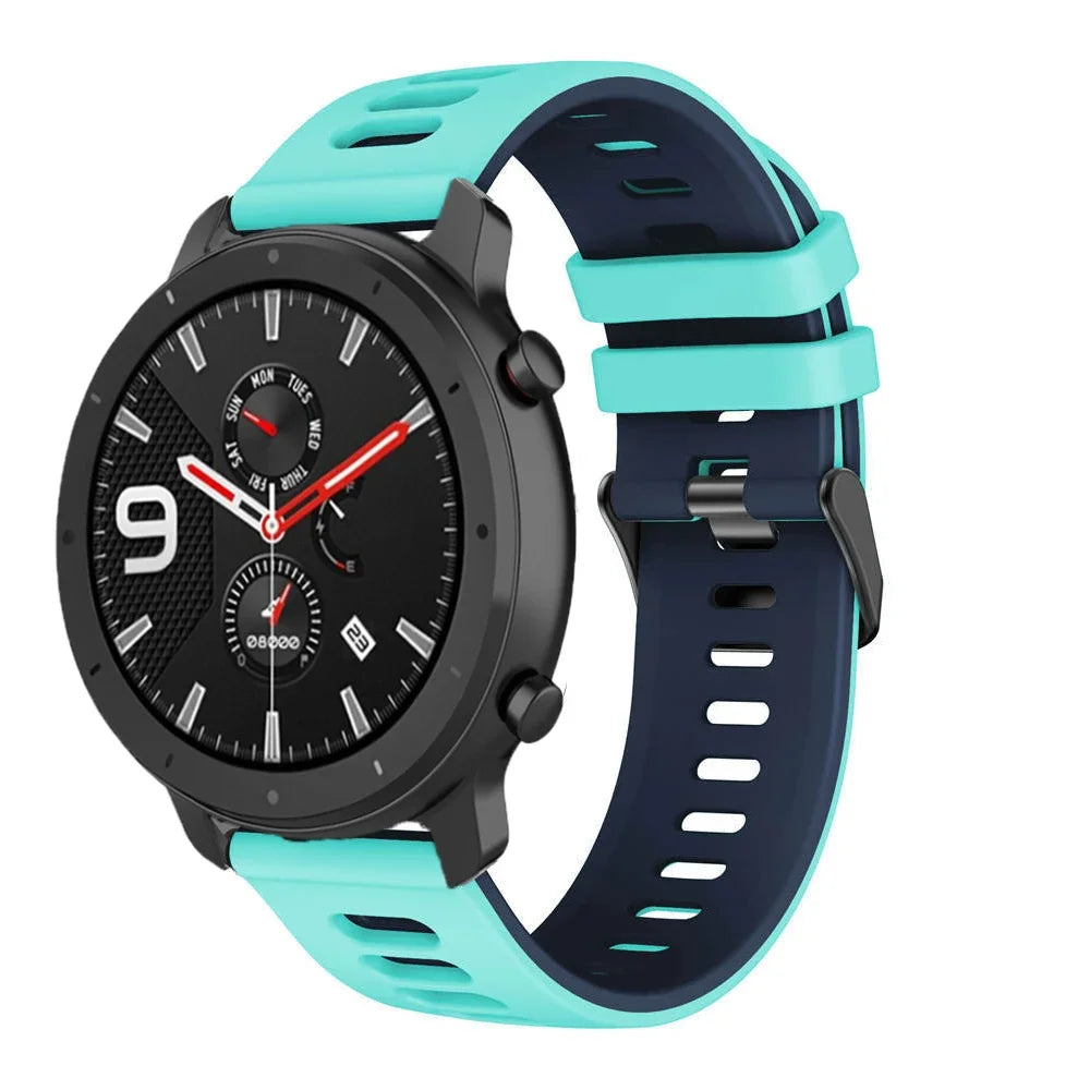 Silicone Strap for Amazfit GTR 47MM /2/2e/Stratos 3 GTR 4 3pro Bracelet Correa For Amazfit GTS 4 Mini/2 2E 3 Watchband