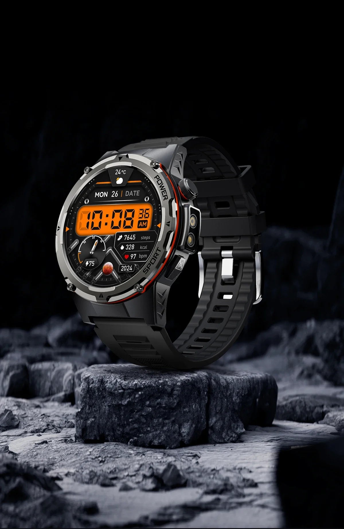 GPS Smart Watches 2025 New For Xiaomi IOS Military Smartwatch Men 3ATM Waterproof 100+ Sport Modes Built-in NFC BT Call Watches