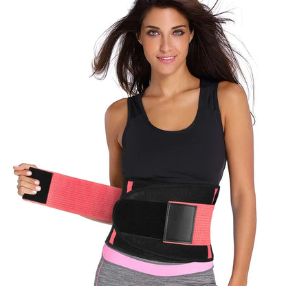 Lumbar Support Belt for Herniated Disc,Breathable Lumbar Brace for Men Women