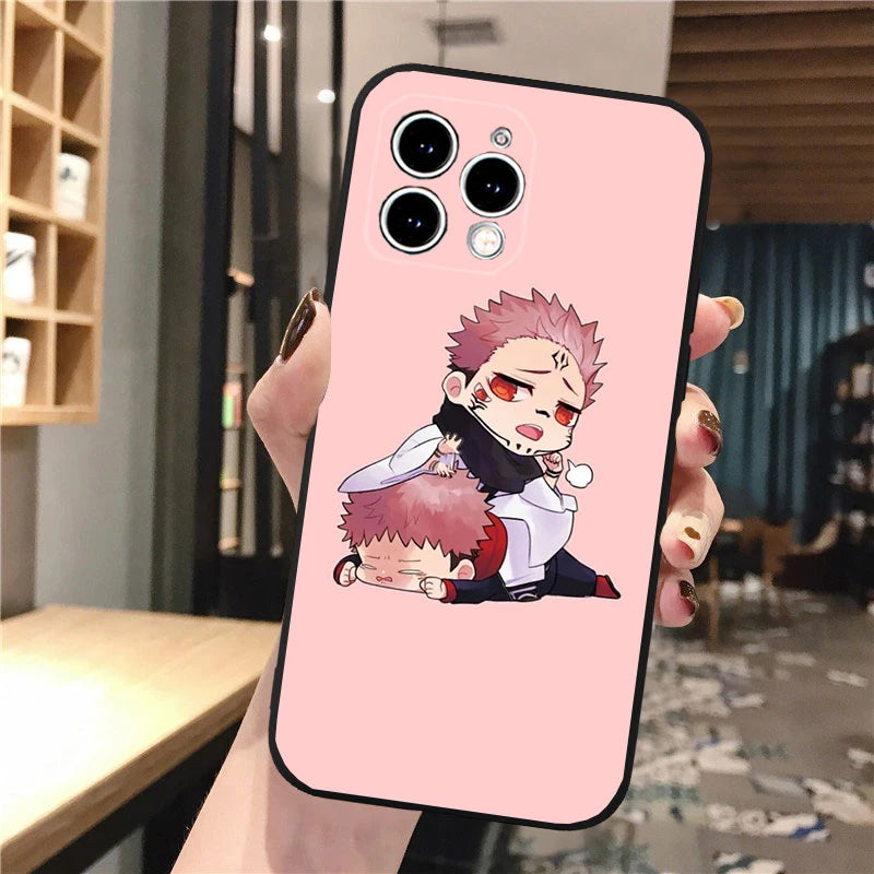 Satoru Gojo Jujutsu Kaisen Phone Case For iphone 17 Pro Max 17 Air 16 15 14 13 Pro Max 15 16 Pro 15Plus