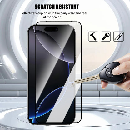 Tempered Glass Screen Protectors for IPhone 17/17 Air/17 Pro/17 ProMax 9H Hardness Tempered Films with Dustproof Hole