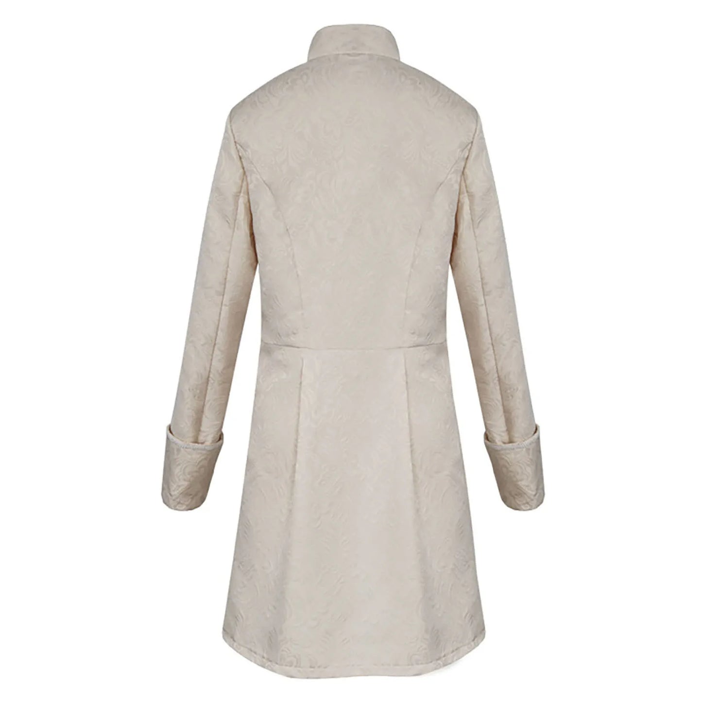 Men Steampunk Gothic Victorian Jacket Vintage Tailcoat Medieval Frock Coat Uniform Renaissance Halloween Pretend Play Costume