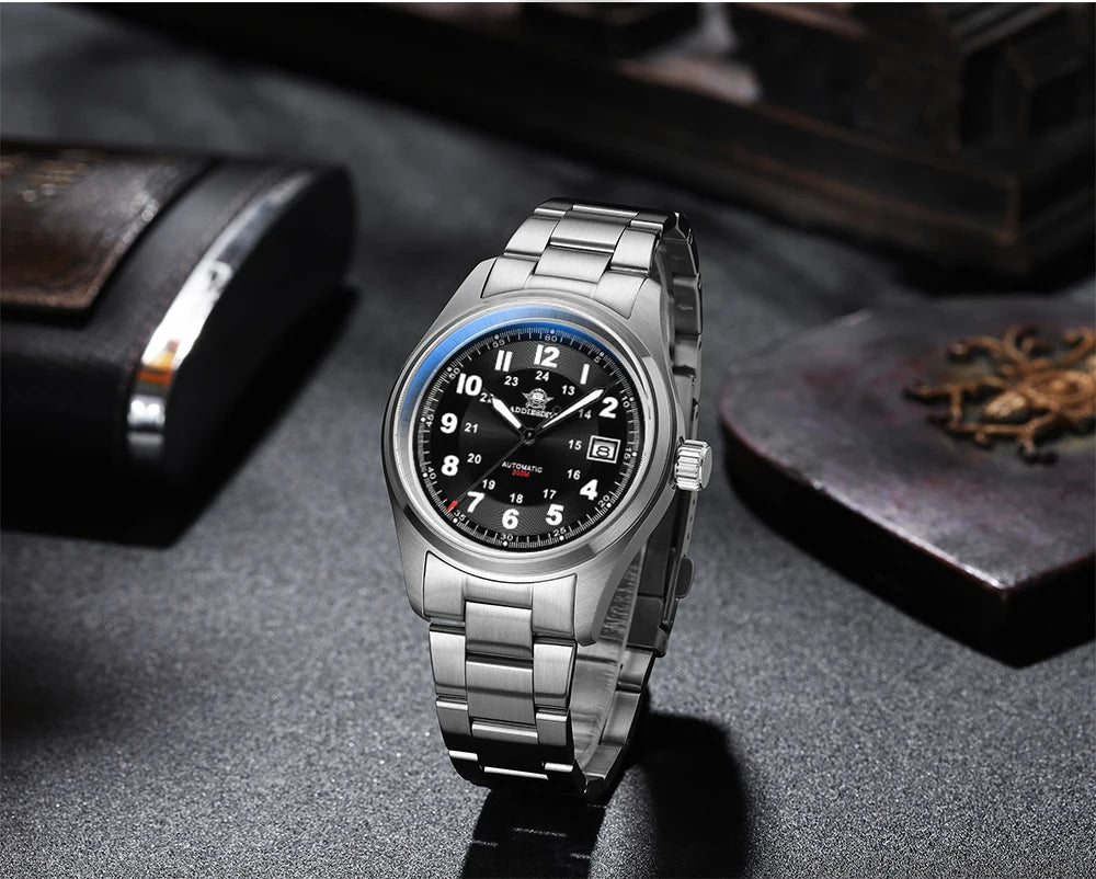 ADDIESDIVE Luxurious Men's Automatic Watch NH35A Mechanical Watch Sapphire Glass 200m Waterproof Analog Luminous Watches AD2048