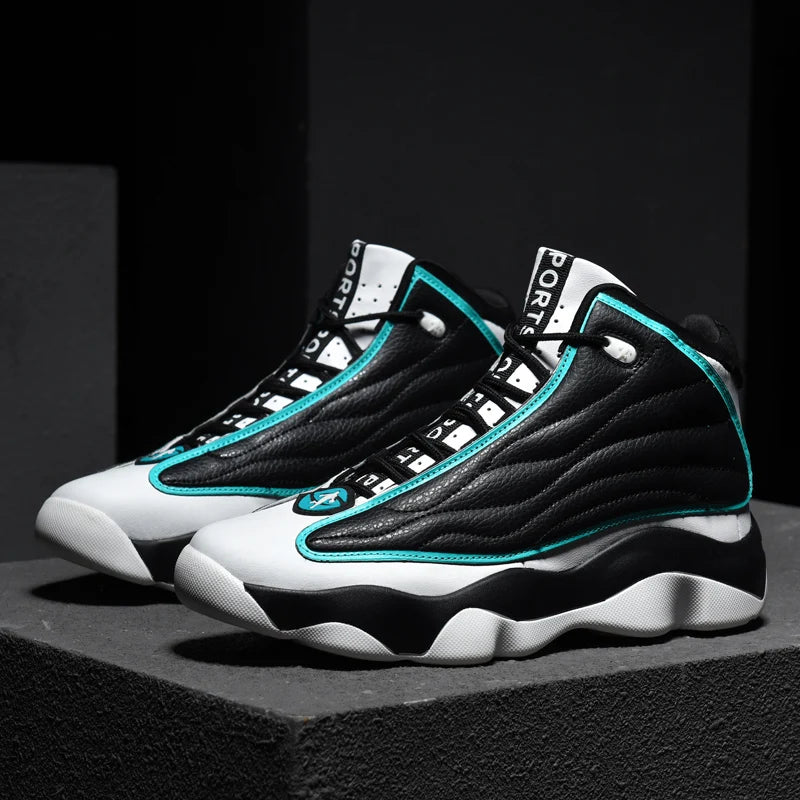 Men's casual outdoor sports classic practical basketball shoes trendy, soft, comfortable, anti-skid and wear-resistant outsole