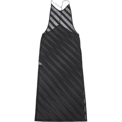 Halter Party Club Maxi Split Dress Outfits Women Summer Sleeveless Backless Bodycon Long Dresses Vestido