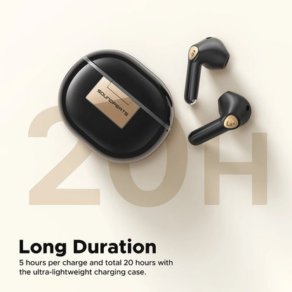 SoundPEATS Air3 Deluxe HS Wireless Earphone Hi-Res Audio Bluetooth Earbuds with LDAC,14.2mm Large Driver, in-Ear Detection
