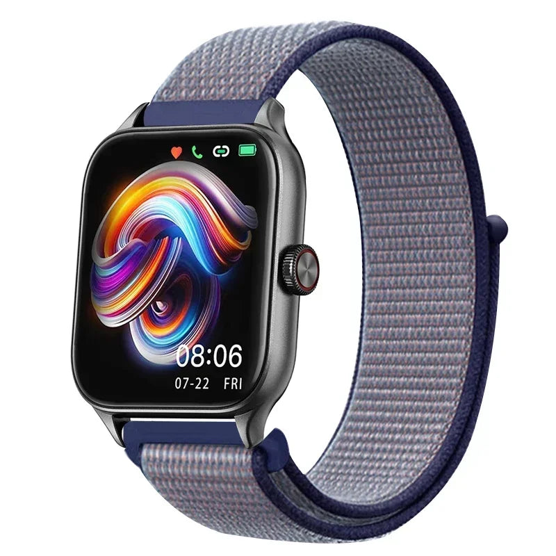 Nylon Loop band For Amazfit GTS 4/2/3pro/2e/GTS2 Mini/GTR 4 42mm/47mm/GTR2/2e/stratos belt bracelet Amazfit bip 20mm 22mm strap