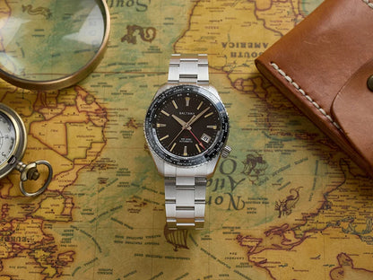 Baltany 2025 New Nh34 Gmt Men's Mechanical Watch 40Mm Sapphire Luminous C3 Stainless Steel Waterproof Sports 20Bar Watches for M