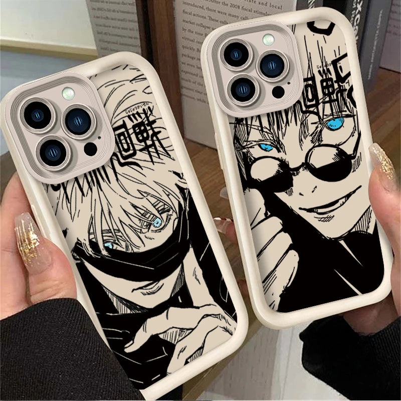 Anime Jujutsu Kaisen Phone Case for IPhone 17 Air 16 16E 15 14 13 12 11 Pro Max X XS X S Max XR SE 2020 SE4 7 8 Soft Back Cover