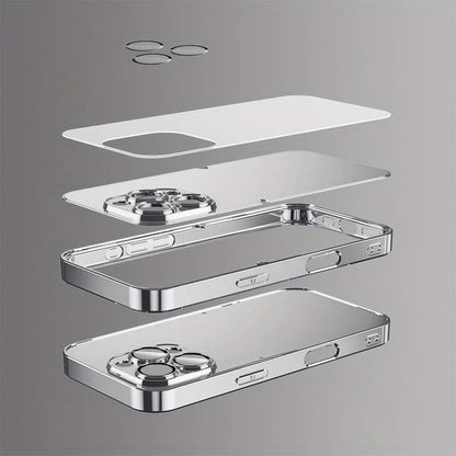 Case For iPhone 11 12 13 14 15 16 17 Pro Max 14 15 Plus 16E 17 Air Cover