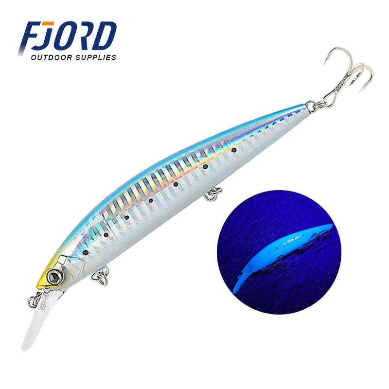 Sinking Minnow Fishing Lures Saltwater Freshwater Long Casting Sea Artificial Bait Jerkbait