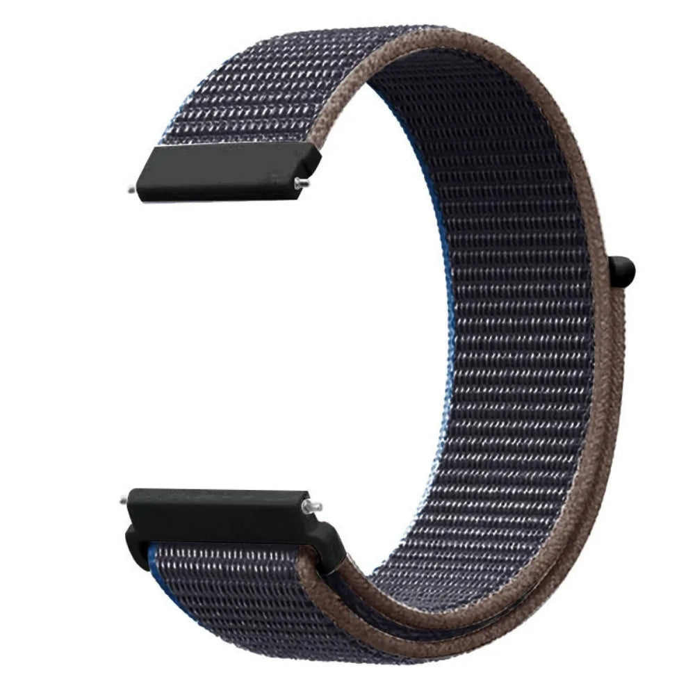 Nylon Loop Strap for Samsung Galaxy Watch 3/4/5/6/Gear S3 Wristband for Huawei Watch 4/GT-2-3-Pro/Amazfit GTR/GTS Belt