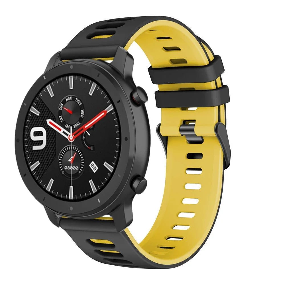 Silicone Strap for Amazfit GTR 47MM /2/2e/Stratos 3 GTR 4 3pro Bracelet Correa For Amazfit GTS 4 Mini/2 2E 3 Watchband