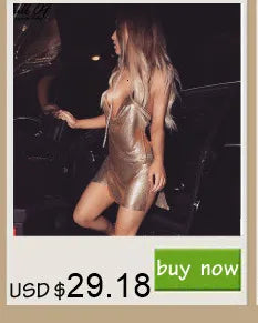 Clothes metal sequin crop top women clothing summer cropped halter tank top hotwife nightclub party tops rave outfits