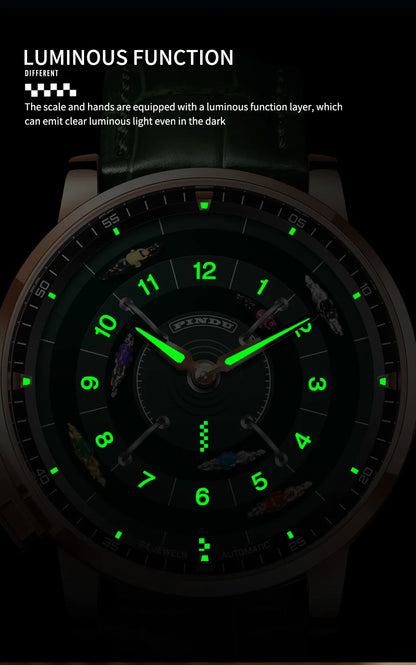 Pindu player horse racing series men's mechanical European roulette horse racing game fully automatic sports design party watch