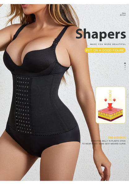 Women Slimming Waist Trainer Belt Shapewear Tummy Control Belly Cincher Body Shaper Fat Compression Girdles Faja Firm Corset