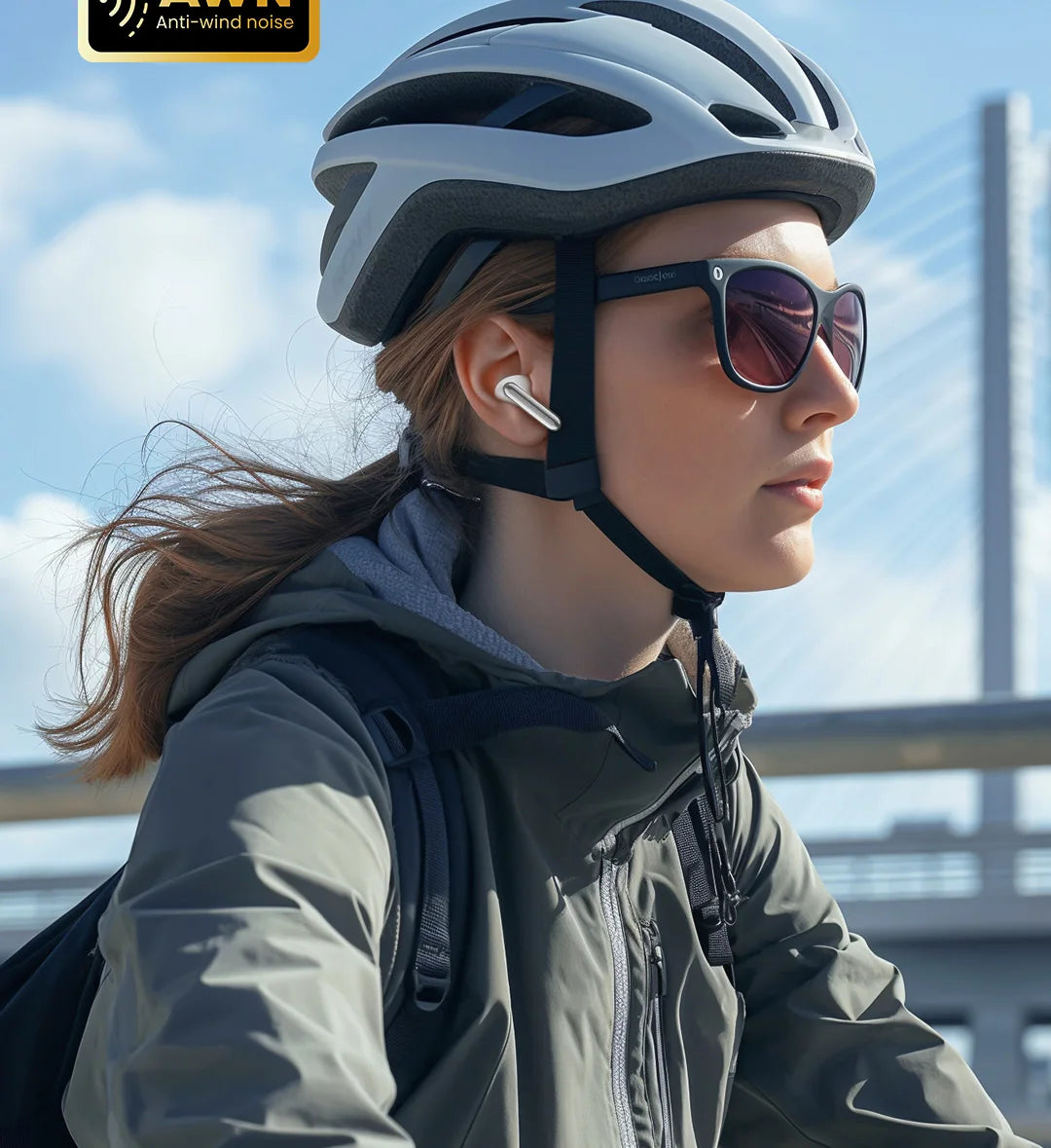 HAYLOU Mori Pro Bluetooth 5.4 Earphones Wireless  43dB Adaptive Hybrid ANC Hi-Res LDAC Earbuds 6 Mic Headphones 28H Battery Life