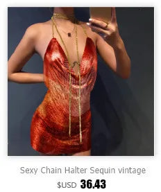 Clothes metal sequin crop top women clothing summer cropped halter tank top hotwife nightclub party tops rave outfits