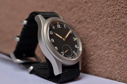 Baltany Dirty Dozen Watch Man S2019 Military Vintage Wristwatch Small Seconds Hand VD78 Quartz Luminous 100M Waterproof Field Wa