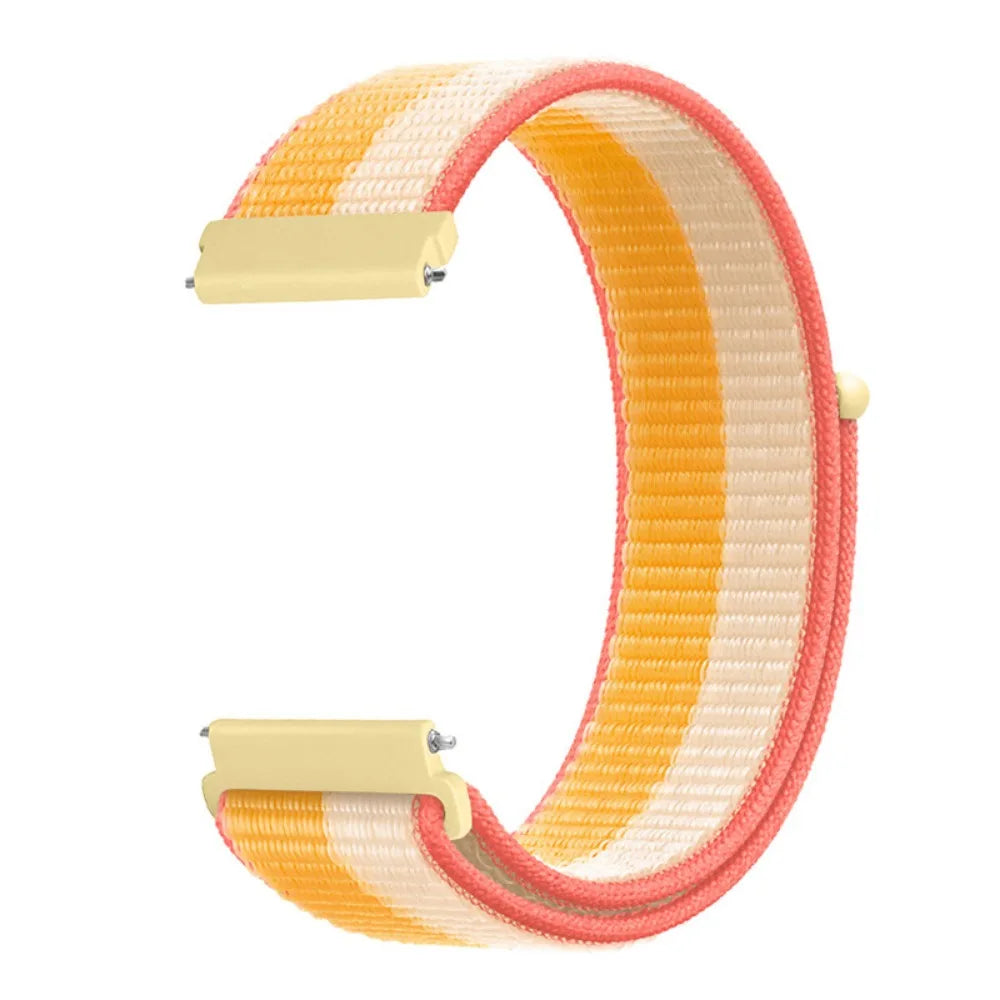 Nylon Loop Strap for Samsung Galaxy Watch 3/4/5/6/Gear S3 Wristband for Huawei Watch 4/GT-2-3-Pro/Amazfit GTR/GTS Belt