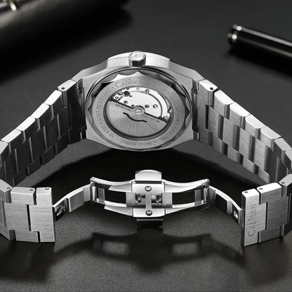 CADISEN Diver Watch Retro Luxury Sapphire MIYOTA 8215 German Designer Men Automatic Mechanical Watches 10Bar Waterproof Luminous