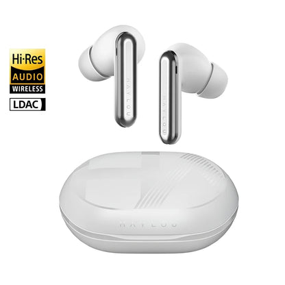 HAYLOU Mori Pro Bluetooth 5.4 Earphones Wireless  43dB Adaptive Hybrid ANC Hi-Res LDAC Earbuds 6 Mic Headphones 28H Battery Life