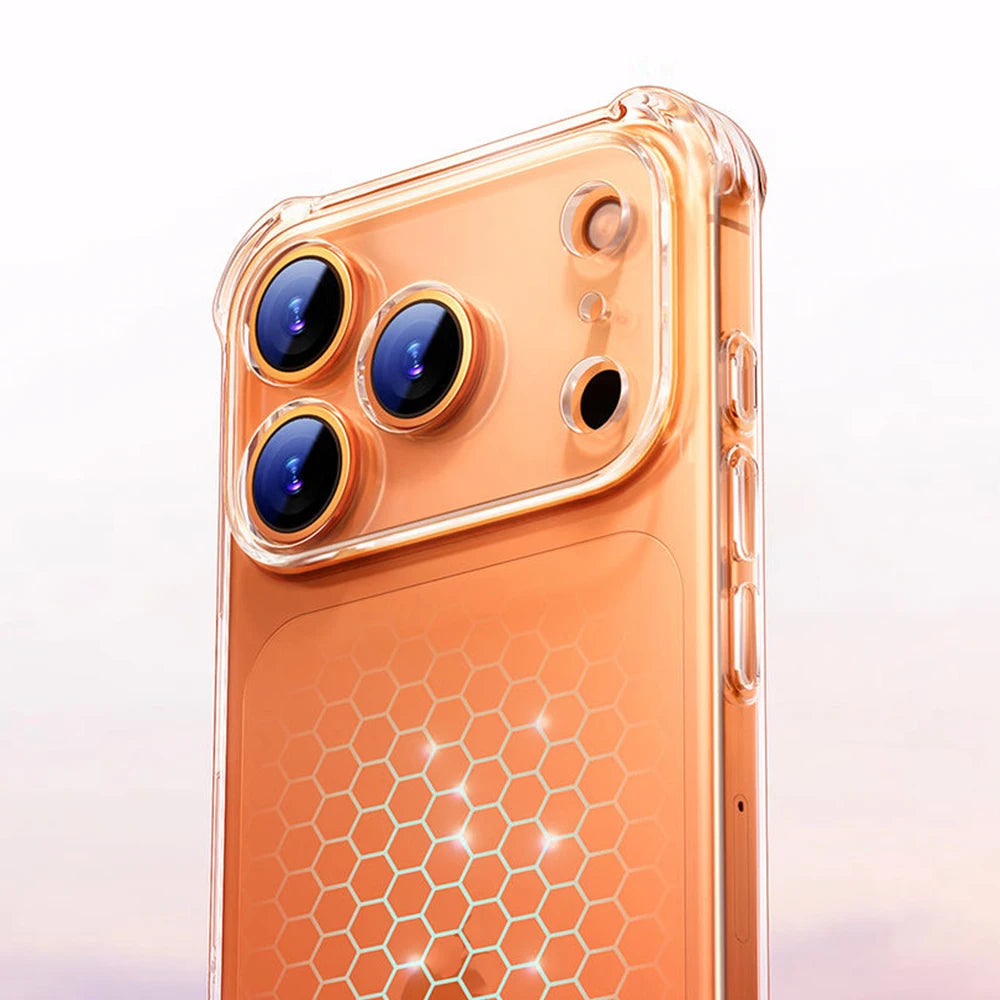 Transparent Phone Case for IPhone 17/17 Air/17 Pro/17 Pro Max Clear Case Scratch Resistant Shockproof Anti Fall Slim TPU Cover