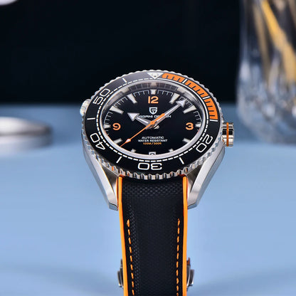 PAGANI DESIGN Top 100M Waterproof Watch Outdoor Military Sports Ultra Luminous Dial Men's Mechanical Automatic watches for man