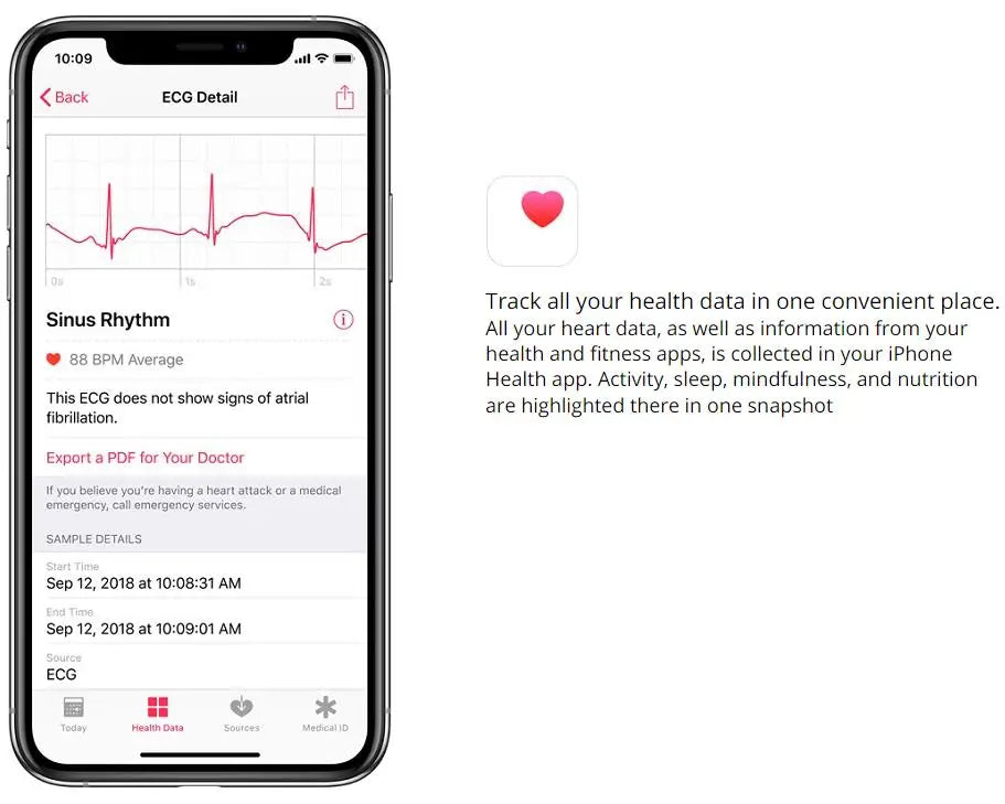 Original Apple Watch Series 4 Smartwatch 40MM/44MM GPS Aluminum with Sport Band