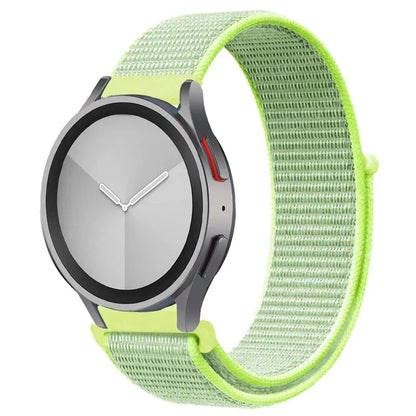 Nylon loop Band For Samsung Galaxy Watch 7 FE 6/5/pro/4/Classic/active 2 40-44mm 20mm/22mm sport bracelet huawei gt 2/e/3 strap