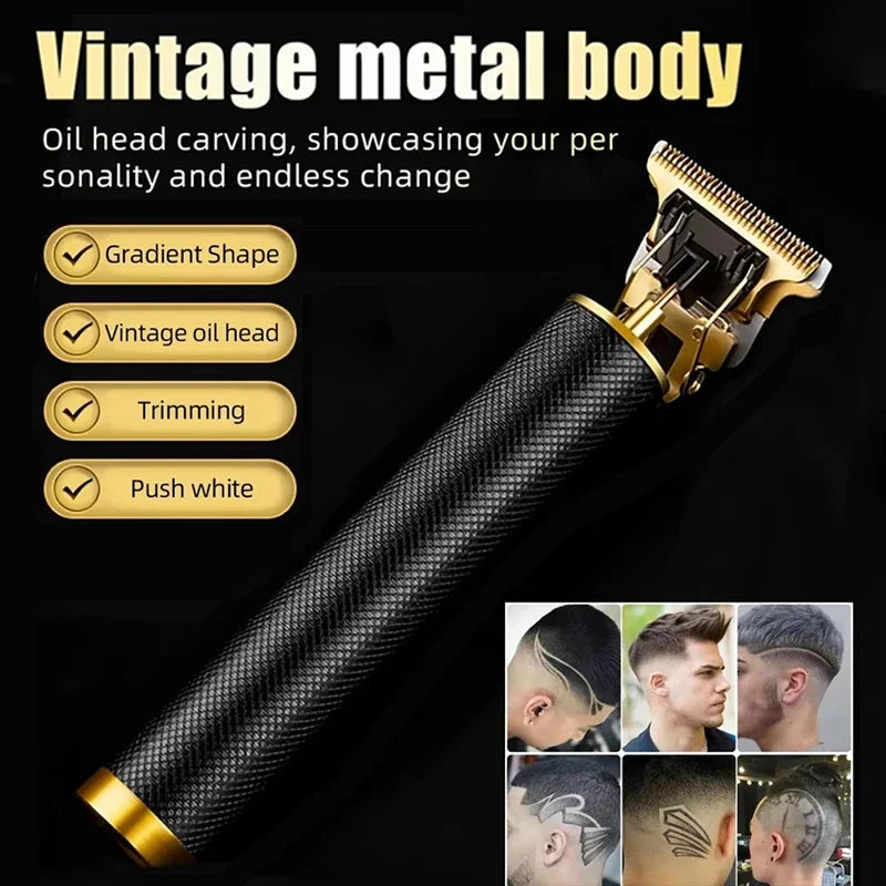 Electric Hair Cutting Machine Rechargeable Hair Clipper Barber Electric Shaver for Men