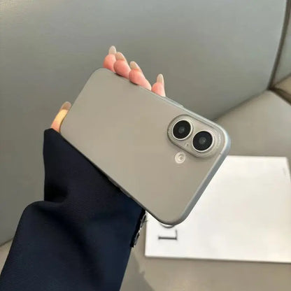 Ultra Thin PP Hard Case for iPhone 17 16 15 14 13 12 mini 11 Pro X XR XS Max 16E 7 8 Plus SE Translucent Shockproof Slim Cover