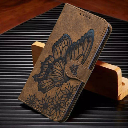 IPhone 17 Flip Case for Coque iPhone 15 16 14 13 12 11 Pro Max iPhon 15 Plus Cases Cute Cat Butterfly Leather Wallet Back Cover