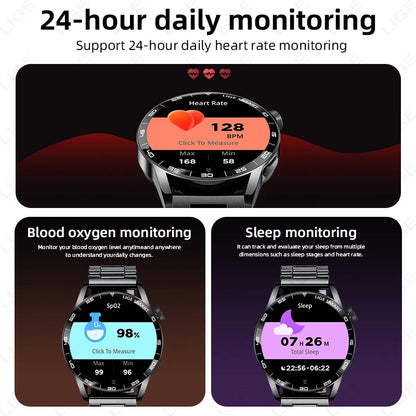 LIGE 2025 New Smartwatch Men For Android iOS Phone 1.38" HD Bluetooth Call Heart Rate Monitor Waterproof Sport Smart Watch Women