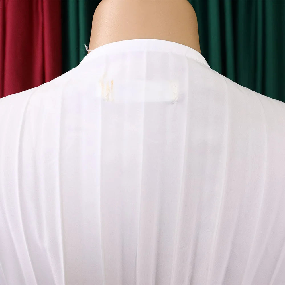 V-neck Flare Sleeve Big Swing Floor Length Maxi Long Dresses  Women Autumn Winter Party Prom Dress