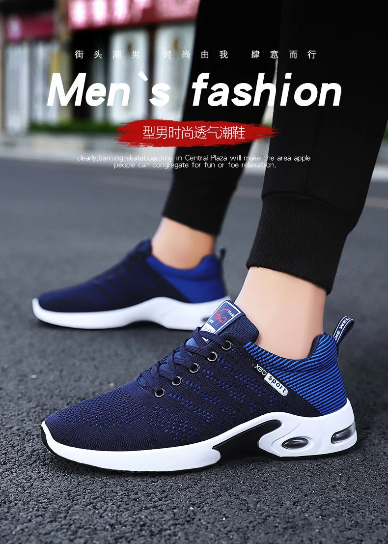 sneakers Men 2025 new men's shoes lace-up running shoes Light casual sneakers