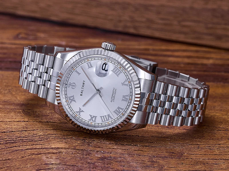 Baltany 39mm Dress Watches for Men S4094 10ATMWaterproof NH35 Automatic Luxury Watches Man DJ Homage Mechanical Wristwatches Man