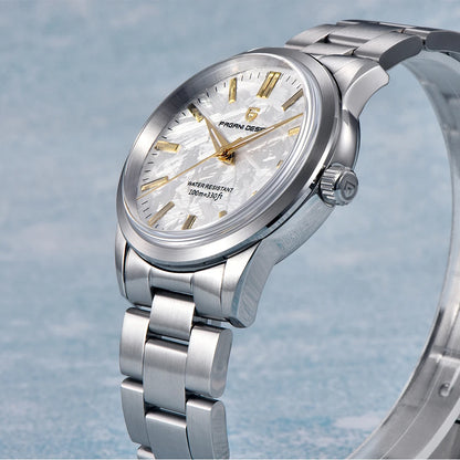 PAGANI DESIGN New Men Quartz WatchesTop Brand Sapphire Glass AR Coated Watch100M Waterproof Stainless Steel Watch for Men