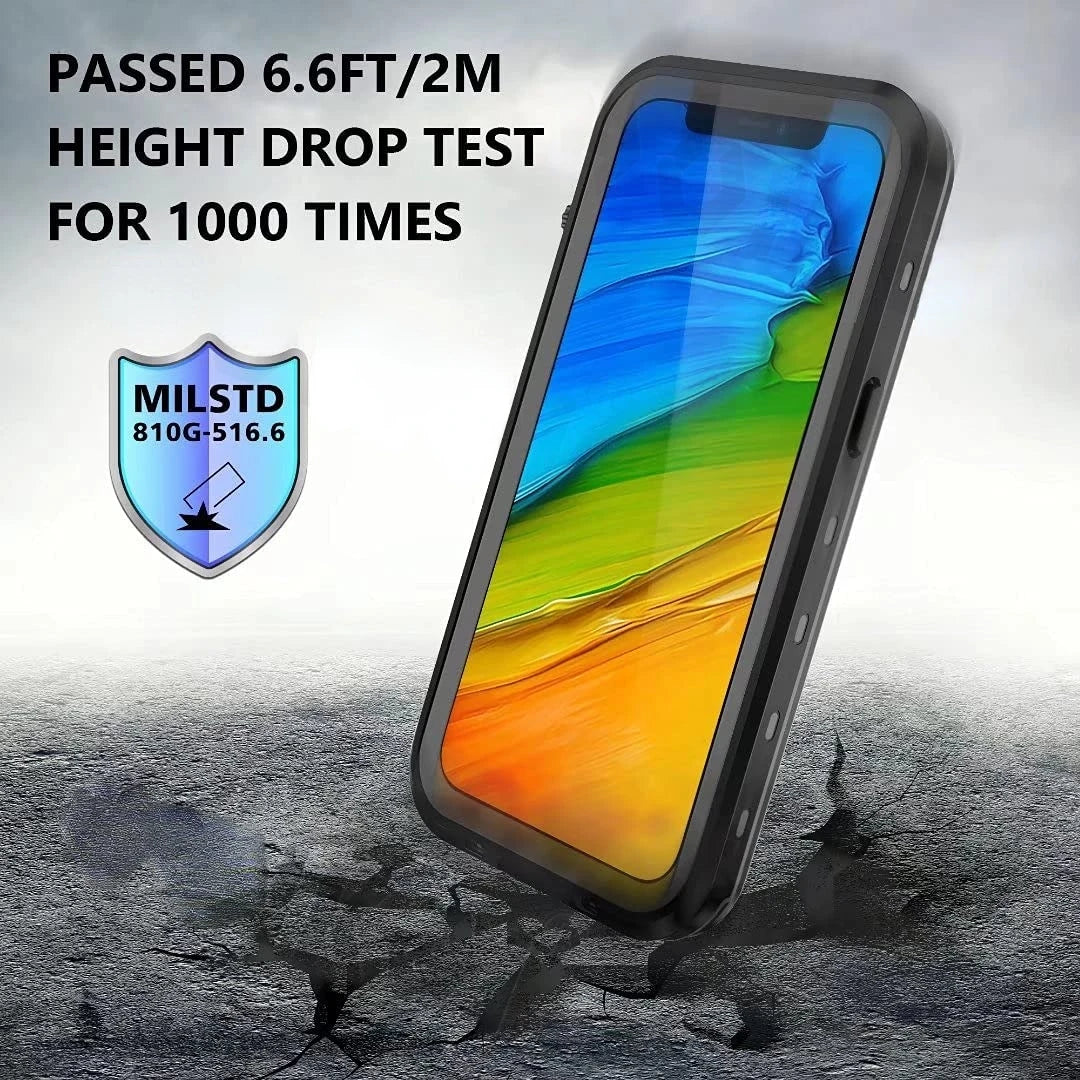 Waterproof Case For iPhone 17 Air 16e 15 Pro Max 14 Pro Max 13 12 11Pro Max XR Full Protection Heavy Duty Shockproof Covers