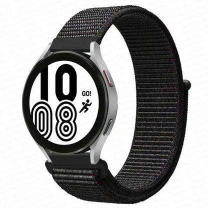Nylon Loop Band For Samsung Galaxy Watch 6 4 7 classic/5 Pro/active 2/Gear S3 20mm/22mm Bracelet Huawei watch GT 2e 3 pro strap