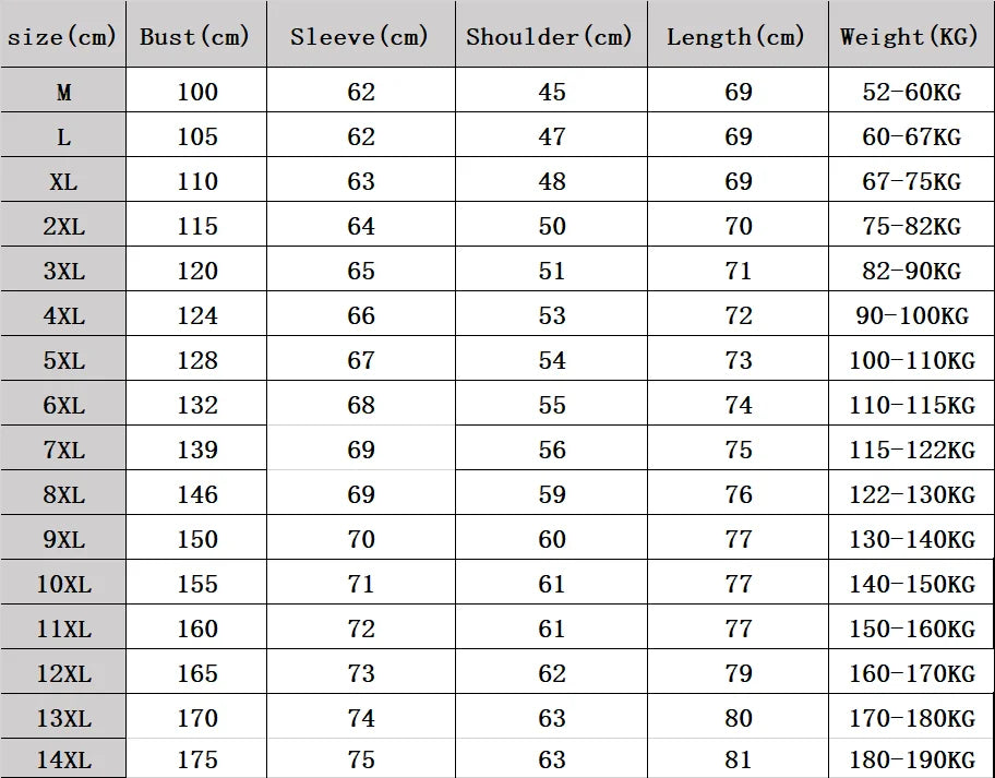 Plus Size thin and light hooded men's down jacket large size coat man puffer plus size winter jacket men 9XL 10XL 11XL 13XL 14XL