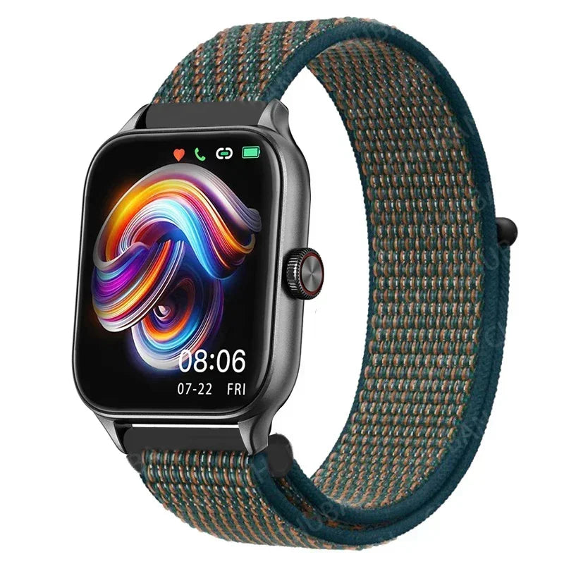 Nylon Loop band For Amazfit GTS 4/2/3pro/2e/GTS2 Mini/GTR 4 42mm/47mm/GTR2/2e/stratos belt bracelet Amazfit bip 20mm 22mm strap