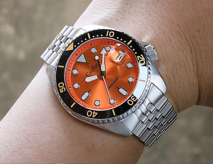 New CADISEN BGW9 Strong Glow Business Watch Diving Men's Automatic Watches Men Mechanical Wristwatch 200m Waterproof  Japan NH35