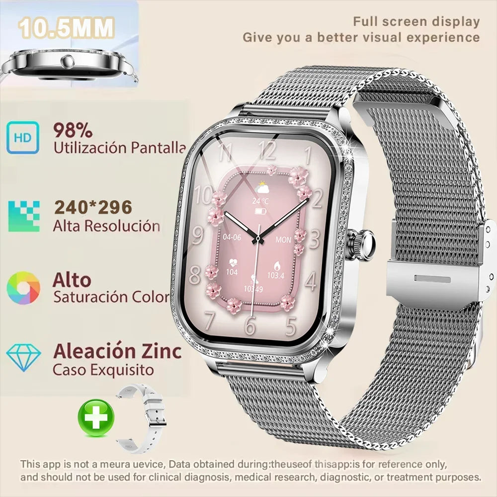 Xiaomi 1.75' AMOLED Smartwatch Women Men Bluetooth Call IP68 Waterproof Weather Menu Heart Rate Step Fitness Sports Smart Watch