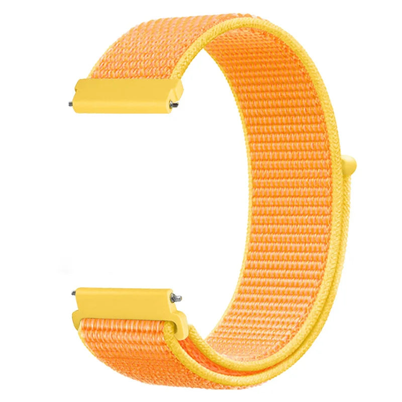 Nylon Loop Strap for Samsung Galaxy Watch 3/4/5/6/Gear S3 Wristband for Huawei Watch 4/GT-2-3-Pro/Amazfit GTR/GTS Belt