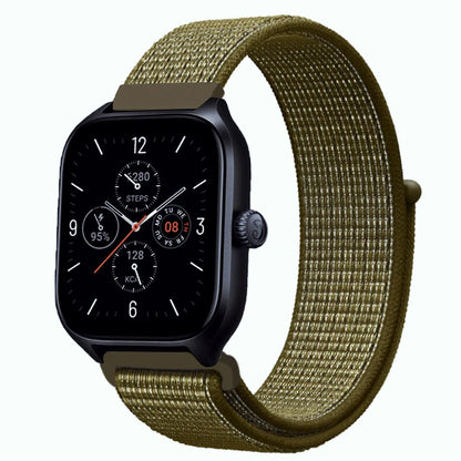 Nylon Loop Strap for Amazfit GTR 47mm/GTR2/2e/3/3 Pro/4/GTS/2/mini/3/4 Bracelet for Amazfit Balance/bip 5/Stratos 2 2S