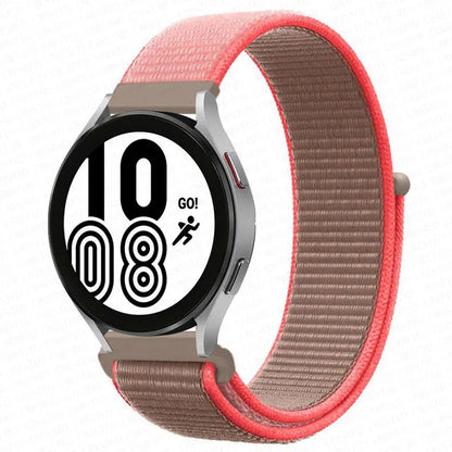 Nylon Loop Band For Samsung Galaxy Watch 6 4 7 classic/5 Pro/active 2/Gear S3 20mm/22mm Bracelet Huawei watch GT 2e 3 pro strap