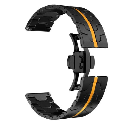 Metal Wrist Strap For Amazfit Active 2/Bip 3 Pro Stainless Steel Band For Amazfit Bip 5 Unity/Cheetah Pro/Square/Round